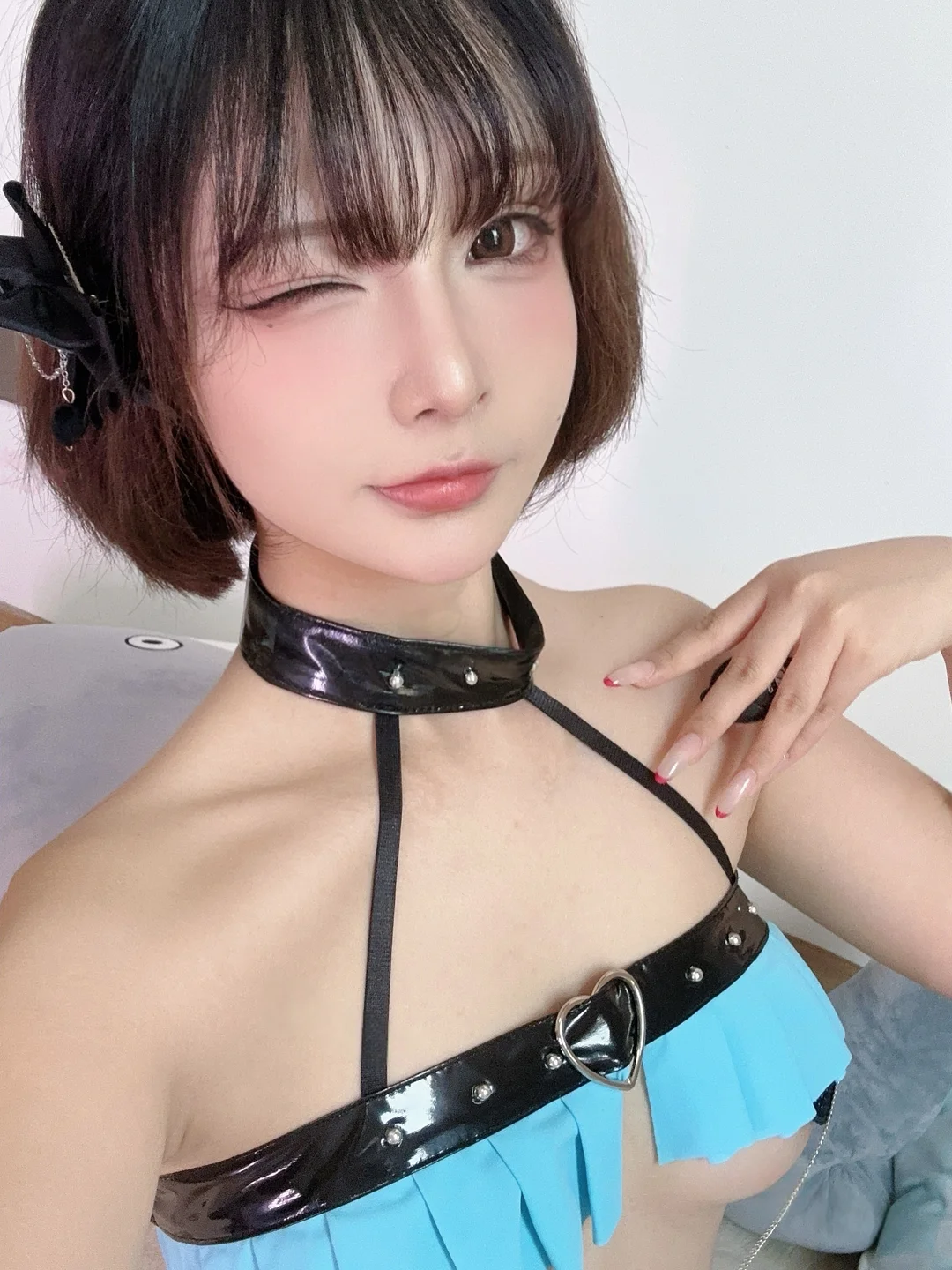 yuuhui玉汇 - 偶像练习 tg@simisebaisi 【丝足阁】001.webp